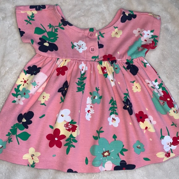 Hanna Andersson Other - Hanna Andersson 60 Pink Floral Dress 3-6M Perfect!💕